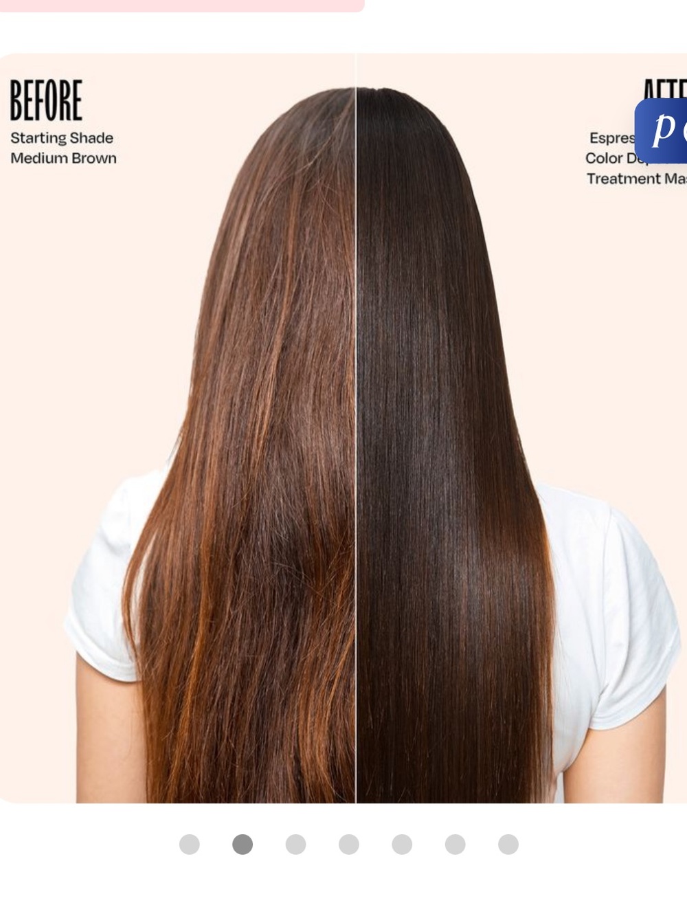 Overtone Espresso Brown Color-Depositing Hair Treatment Mask - Brown - Picture 2 of 9